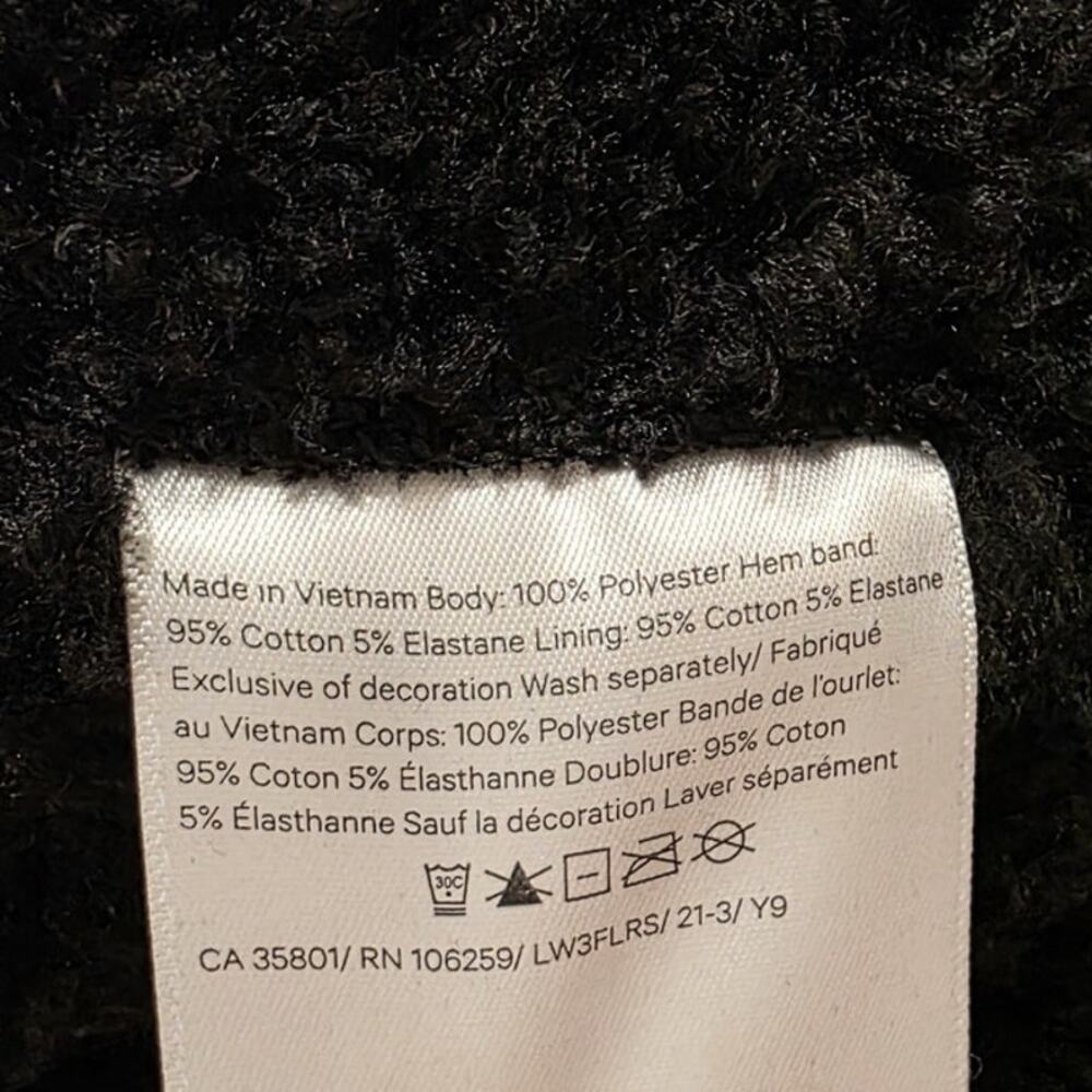 Lululemon Textured Fleece 1/2 Zip Cotton Jersey Fleece Teddy Sherpa Sweater Top - Picture 7 of 8